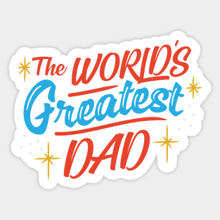 World's Greatest Dad Sticker